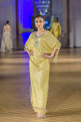 YELLOW RAMP KAFTAN